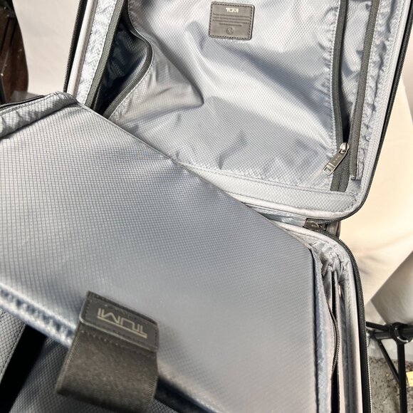 TUMI Merge Black 14-Inch Compact Briefcase Spinner Suitcase - Picture 10 of 12